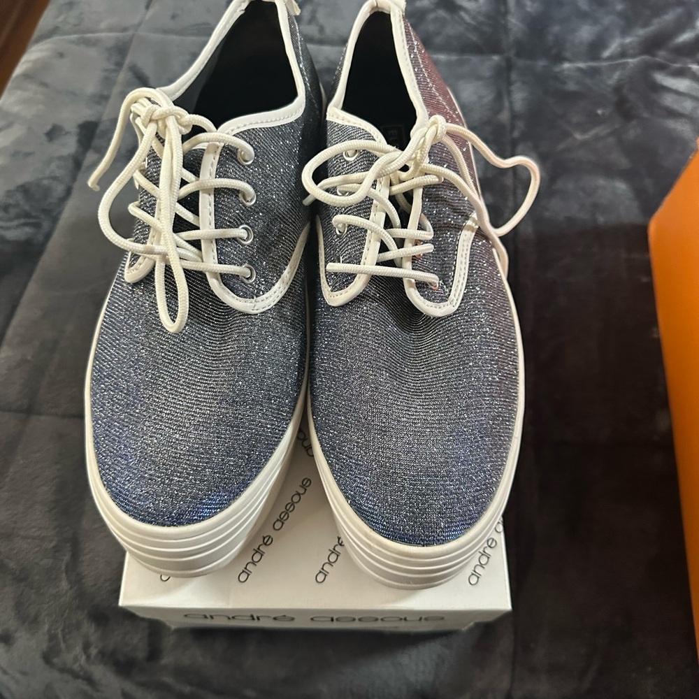 Eleven Paris Silver Sneakers